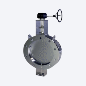 DOUBLE FLANGE DAMPER BUTTERFLY VALVE by liyo valves